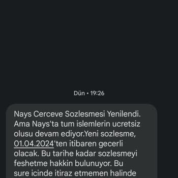 Nays Çerçeve Sözleşmesi Hakkında
