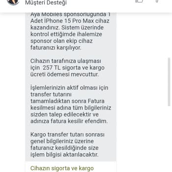 Sova Mobiles Çekiliş Skandalı