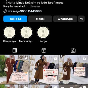 Buket Giyim-Tesettür (buketgiyimtesettur) Mağdur Eden Sayfa