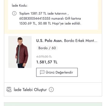 İlgisiz Boyner Ürünümü Benden Habersiz İptal Etti.