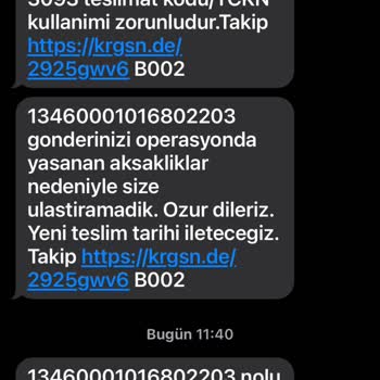 Kargomsende Ürünümün Gelmemesi 2 Gündür Dağıtıma Çıkmıştır Dediği Halde