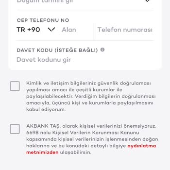 Akbank Mobil Şifre Sorunu