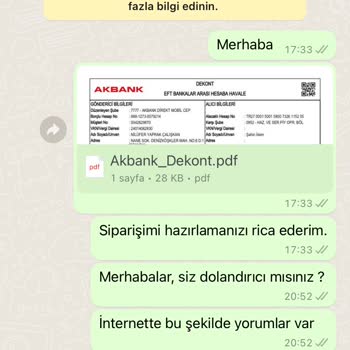 Mivia Butik'ten Sipariş Onayı Sorunu Ve İletişim Eksikliği