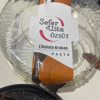 Özsüt Krokanlı Pasta Bozuk Çıktı