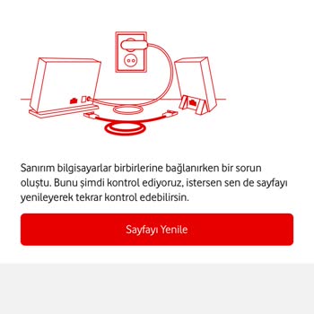 Vodafone Yanımda Ek Cihaz Problemi