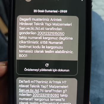 Sürat Kargo Benim Olmayan Kargonun Mesajını Neden Bana Gönderiyorsunuz