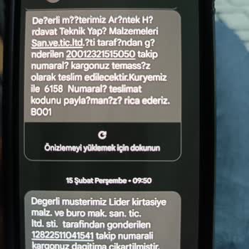 Sürat Kargo Benim Olmayan Kargonun Mesajını Neden Bana Gönderiyorsunuz