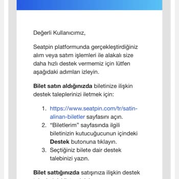 Seatpin Muhatap Bulamama, Üslupsuzluk Ve Mağduriyet