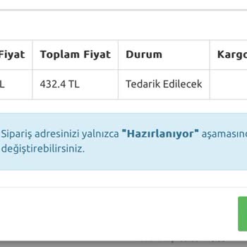 BKM Kitap Gelmeyen Kitap Siparişim