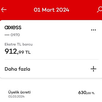 Akbank Üyelik Ücreti İade Talebi