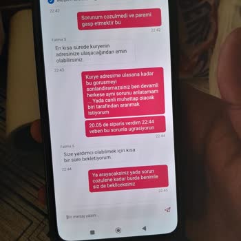 Yemeksepeti'nde Geç Teslimat Ve İletişim Sorunları