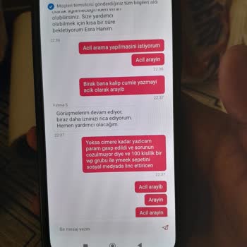 Yemeksepeti'nde Geç Teslimat Ve İletişim Sorunları