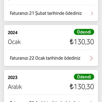 Vodafone Taahhüt Sözünde Durmuyor Fazla Ve Haksız Ücretlendiriliyorum,