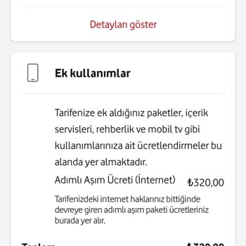 Vodafone Telefon Faturam İçin Şikayet
