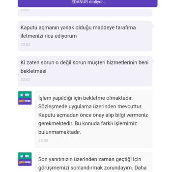Getir Kiralamada Oluşan Sorun Sonucu Beni Hatalı İlan Ediyorlar.