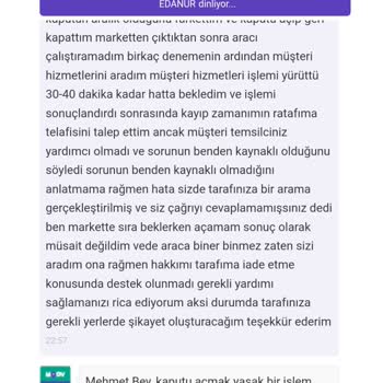 Getir Kiralamada Oluşan Sorun Sonucu Beni Hatalı İlan Ediyorlar.