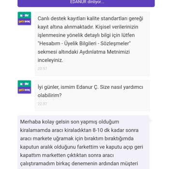 Getir Kiralamada Oluşan Sorun Sonucu Beni Hatalı İlan Ediyorlar.
