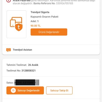 Trendyol İade Param Sonsuzluğa Gitti
