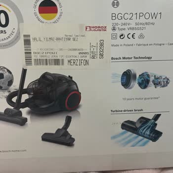 Bosch Süpürge Çekmiyor,3 Ay Oldu Alalı