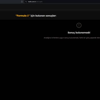 Tod TV Ve F1 Komedisi