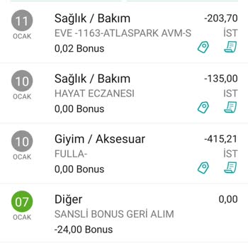 Garanti Bankası Bonus Geri Alımı
