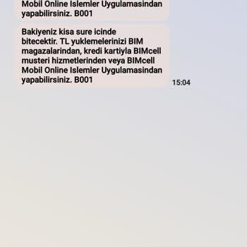 Hattı Taşıdığım İçin Hattım Açılmadan Bimcell Parayı Çekti