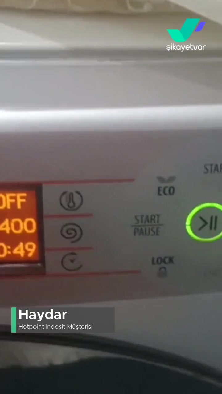 Hotpoint Indesit Düğmeler Devre Dışı! videonun kapak resmi