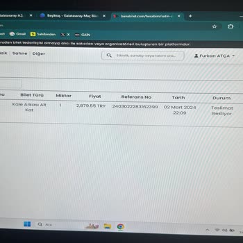 Banabilet.com Bilet Satın Aldım Henüz Tanımlanmadı