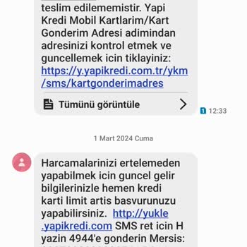 Yapı Kredi Bankası Kart Gelemiyor Gelsin