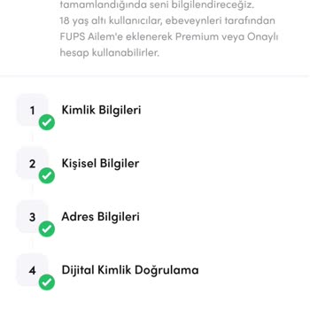 Fups Hesap Doğrulama Doğrulanmıyor!