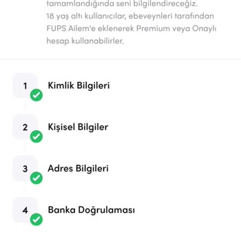 Fups Hesap Doğrulama Doğrulanmıyor!