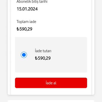 Vodafone Cayma Bedeli Haksızlığı