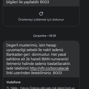 Vodafone Cayma Bedeli Haksızlığı