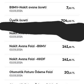 Akbank Kredi Kartı Yıllık Üyelik Ücreti