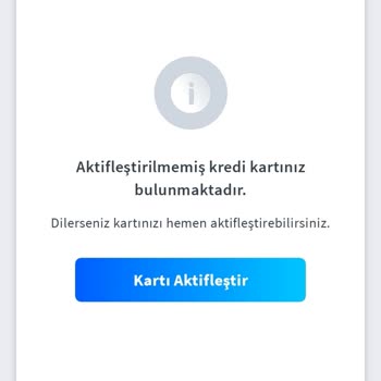 Halkbank Bankası Kredi Kartımı Aktifleştirmiyor