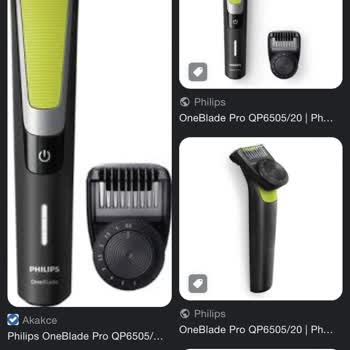 PHILIPS Ev Aletleri Philips One Blade Mağduru