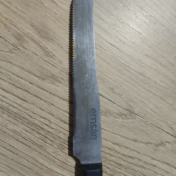 Emsan Bıçak Setinde Paslanma Sorunu!