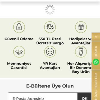 Yves Rocher Sipariş İptali Yapamama Cayma Hakkı İhlali