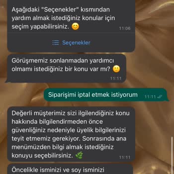 Yves Rocher Sipariş İptali Yapamama Cayma Hakkı İhlali