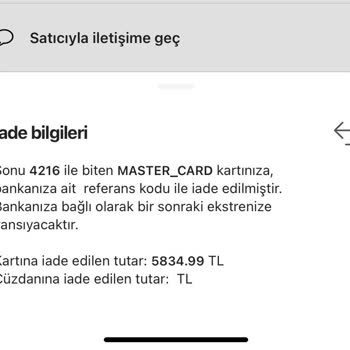 Gardrops Eksik İade Tutarı Ve Alıcı Koruma Bedeli Sorunu