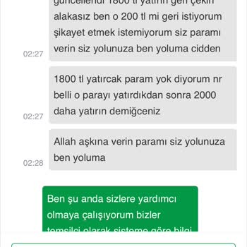 Baywin Lütfen Paramı Geri Verin
