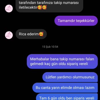 By Merve Kaya Ürün Teslimatında Yaşanan Gecikme Ve İletişim Sorunu