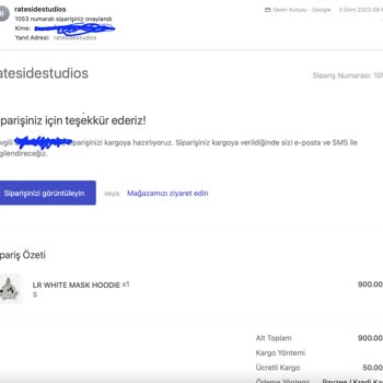 Lonerise Ekim Ayında Verdiğim Siparişim Halen Elime Ulaşmadı