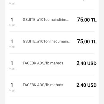 Facebook Ads Şeklinde 6kez Para Çekimi