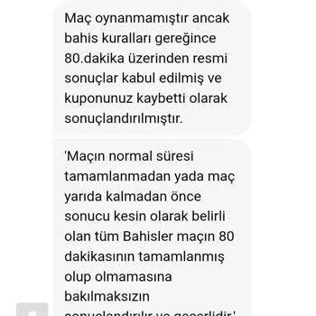 Bets10 Yarıda Kalan Maç Kaybetti Şikayeti