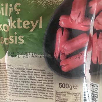 Banvit Sosisten Çıkan Madde