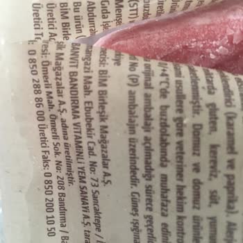 Banvit Sosisten Çıkan Madde