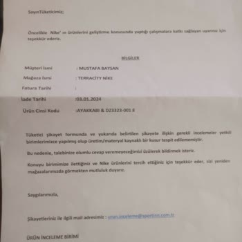 Nike Firması Ürününe Sahip Çıkmıyor