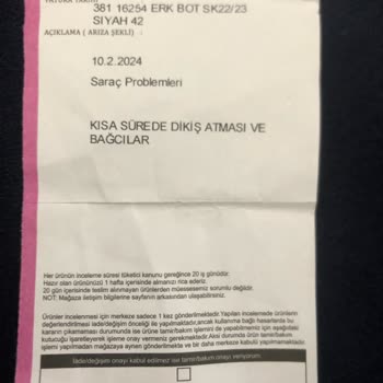 Tamer Tanca Kalitesiz Ürün Ve Sorunlu İade Süreci