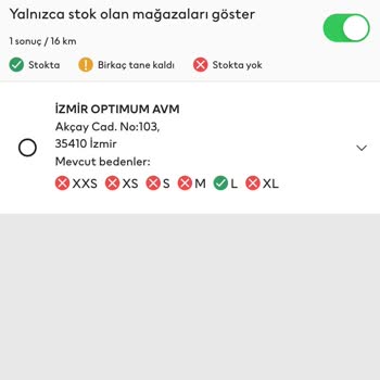 HM Siparişim İptal Edildi